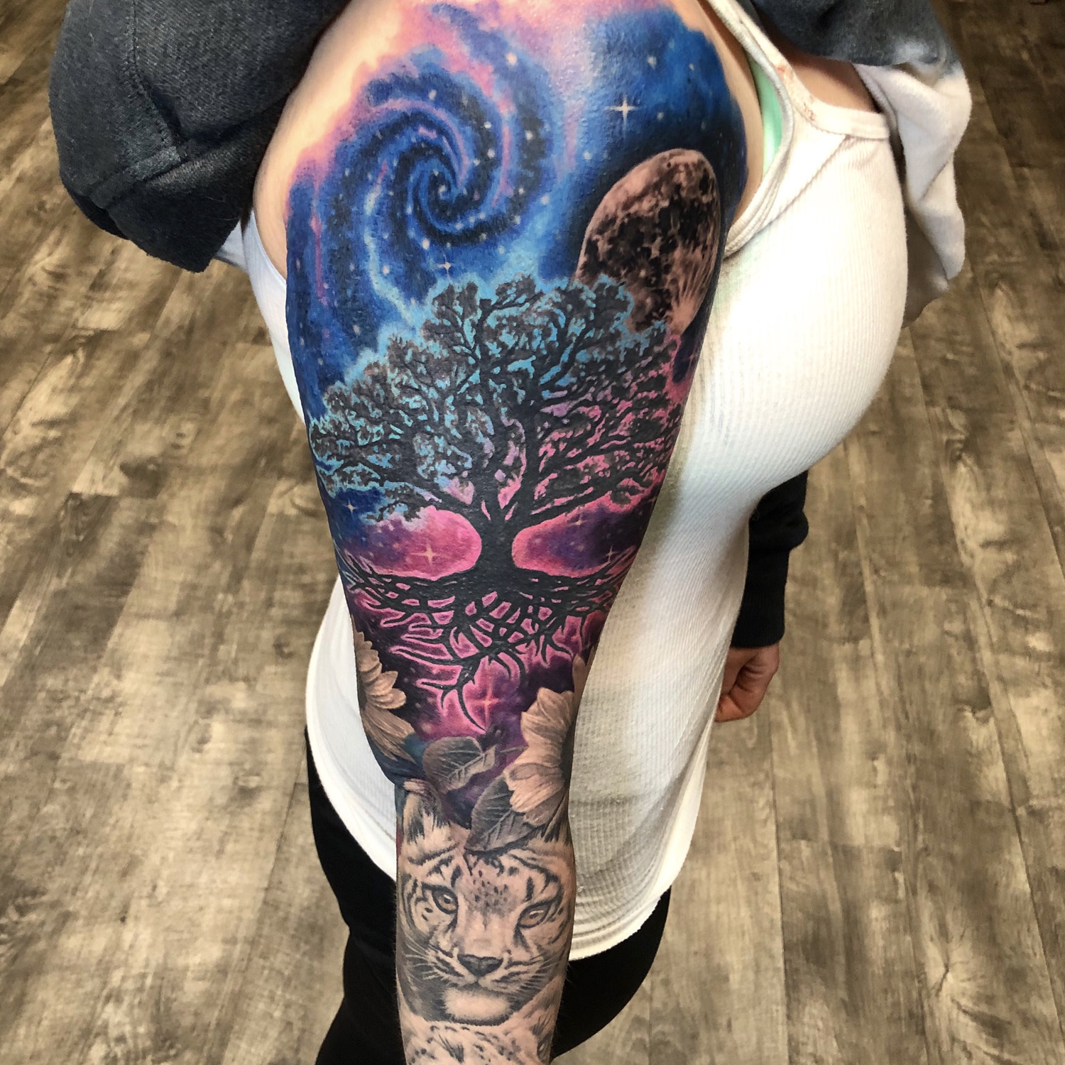 Savannah Colleen tattoos inspired by beauty  Tattoo Life